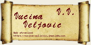 Vucina Veljović vizit kartica